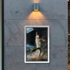 Guanyin Riding the Dragon by Harada Naojiro, 1890 poster 2