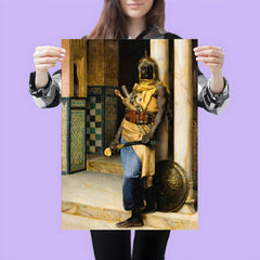 Guarding the Palace by Ludwig Deutsch, 1888 poster 3