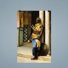 Guarding the Palace by Ludwig Deutsch, 1888 poster 9