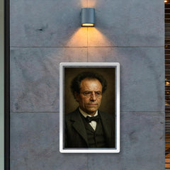 Gustav Mahler portrait poster 2