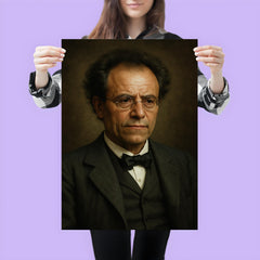 Gustav Mahler portrait poster 3