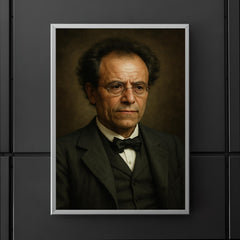 Gustav Mahler portrait poster 5