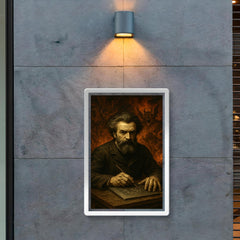 Gustave Doré infernal engraver portrait poster 2