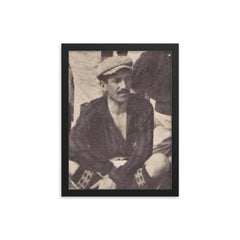 Gustavo Carrer framed print on a plain backdrop in size 12"x16".