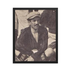 Gustavo Carrer framed print on a plain backdrop in size 16"x20".