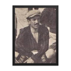 Gustavo Carrer framed print on a plain backdrop in size 18"x24".