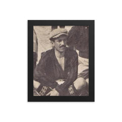 Gustavo Carrer framed print on a plain backdrop in size 8"x10".