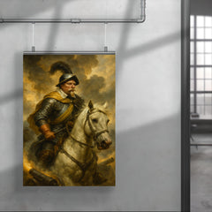Gustavus Adolphus amid cannon smoke at Lützen poster 4