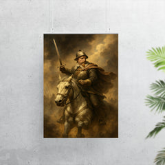 Gustavus Adolphus in smoke at Lutzen poster 7