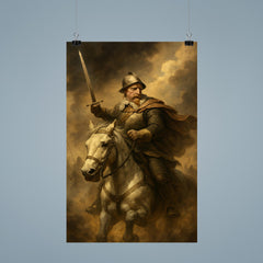 Gustavus Adolphus in smoke at Lutzen poster 9