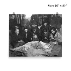 Hachiko Waiting at Shibuya Station, 1935 poster 2