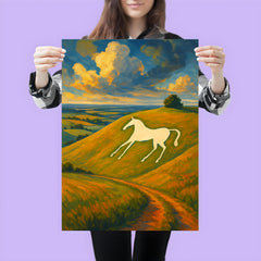 Hackpen White Horse England poster 3