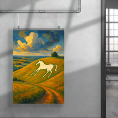 Hackpen White Horse England poster 4
