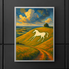 Hackpen White Horse England poster 5