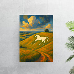 Hackpen White Horse England poster 7