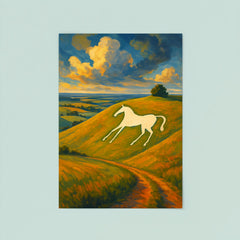 Hackpen White Horse England poster 8