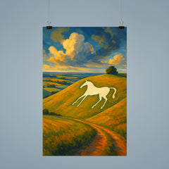 Hackpen White Horse England poster 9
