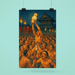 Hadaka Matsuri Okayama Japan poster 6