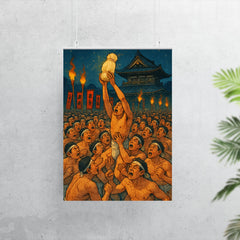 Hadaka Matsuri Okayama Japan poster 7