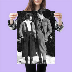 Hadley Richardson and Ernest Hemingway poster 3