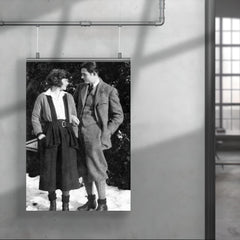 Hadley Richardson and Ernest Hemingway poster 4