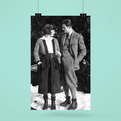Hadley Richardson and Ernest Hemingway poster 6