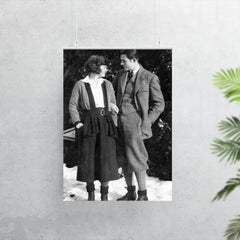Hadley Richardson and Ernest Hemingway poster 7