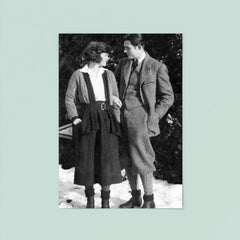 Hadley Richardson and Ernest Hemingway poster 8