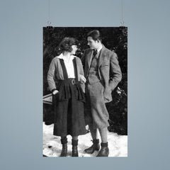 Hadley Richardson and Ernest Hemingway poster 9