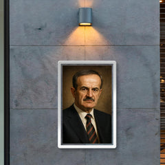 Hafez al Assad portrait poster 2