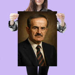 Hafez al Assad portrait poster 3