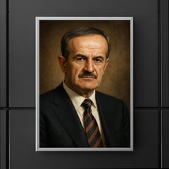 Hafez al Assad portrait poster 5