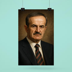 Hafez al Assad portrait poster 6
