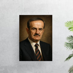 Hafez al Assad portrait poster 7