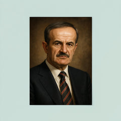 Hafez al Assad portrait poster 8