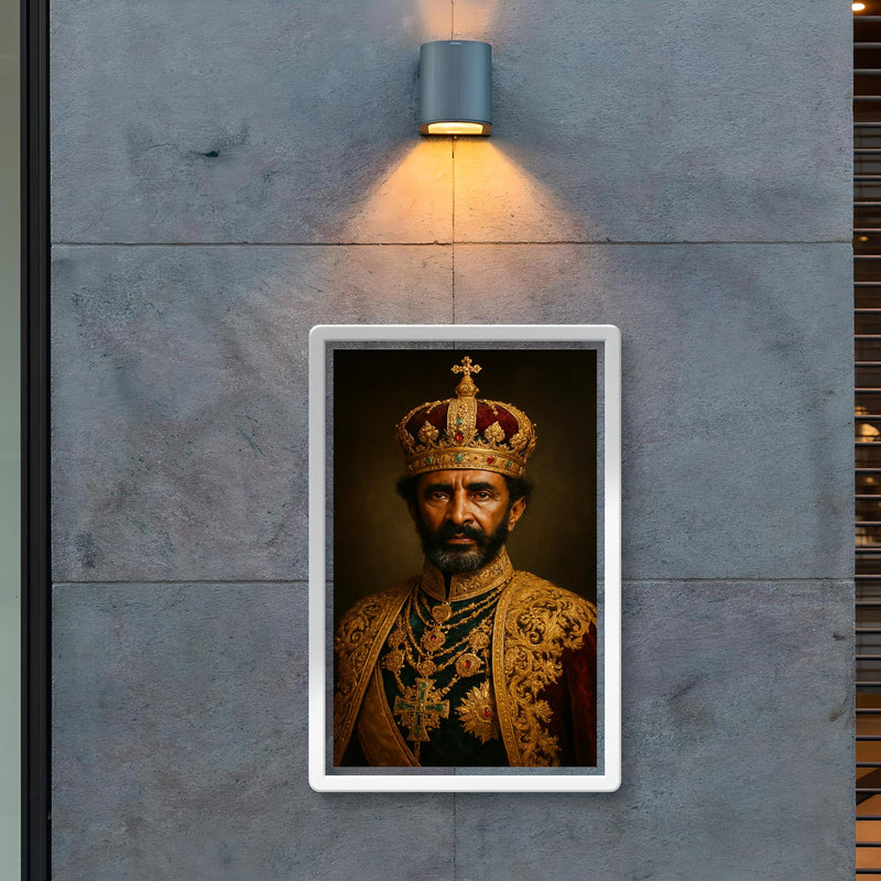 Haile Selassie regal poster 2