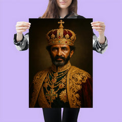 Haile Selassie regal poster 3