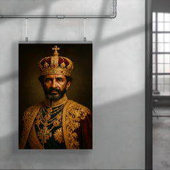 Haile Selassie regal poster 4