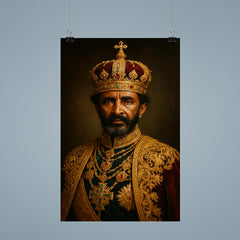 Haile Selassie regal poster 9