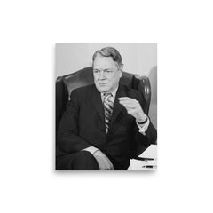 Hale Boggs poster on a plain backdrop in size 8"x10".