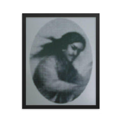 Hamengkubuwono I framed print on a plain backdrop in size 16"x20".