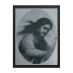 Hamengkubuwono I framed print on a plain backdrop in size 18"x24".