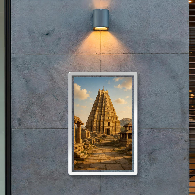 Hampi Ruins India poster 2