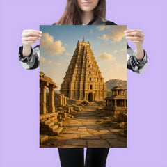 Hampi Ruins India poster 3