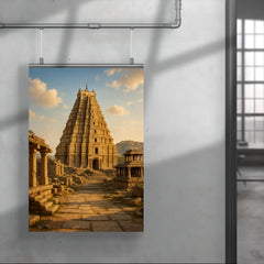 Hampi Ruins India poster 4