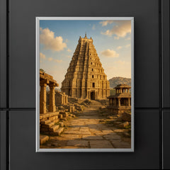 Hampi Ruins India poster 5