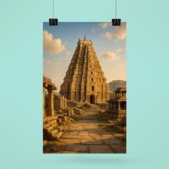 Hampi Ruins India poster 6