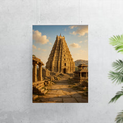 Hampi Ruins India poster 7