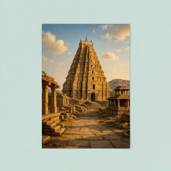 Hampi Ruins India poster 8