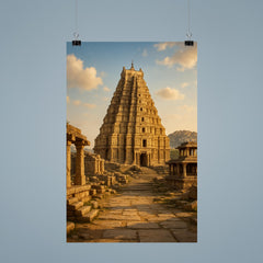 Hampi Ruins India poster 9